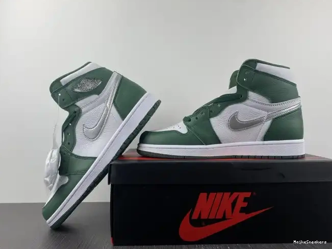 MaikeSneakers 1 OG Green High Gorge Air Jordan DZ5485-303 0501